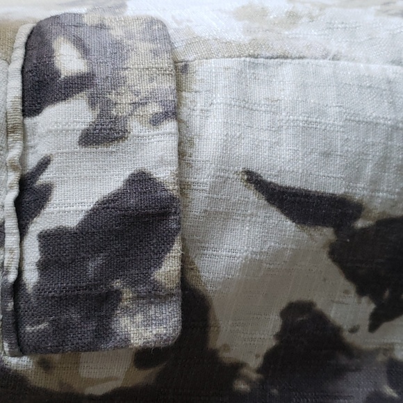 Coldwater Creek Floral Motif Blazer with Cinched Sleeves Size 10 Petite - Picture 6 of 9